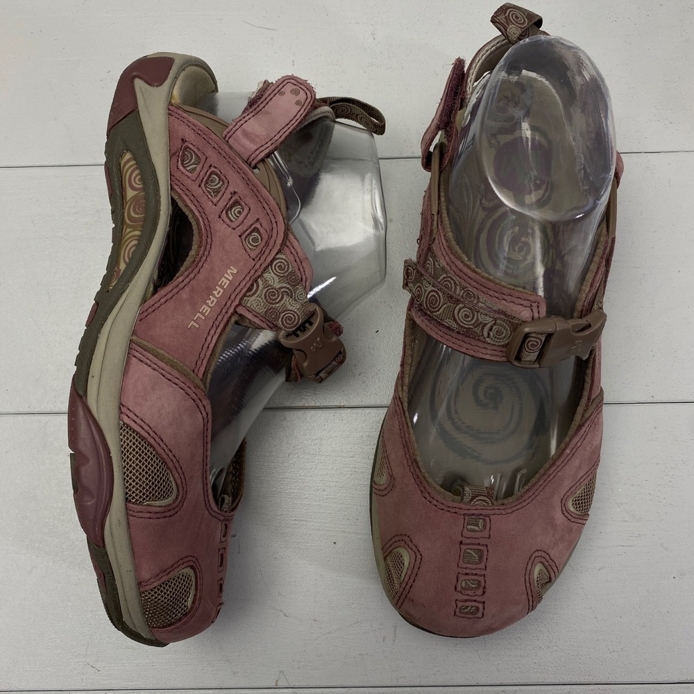 Merrell Siren Ginger Mauve Women 7.5 Hiking Trail Sandals Vibram J85300
Shoes